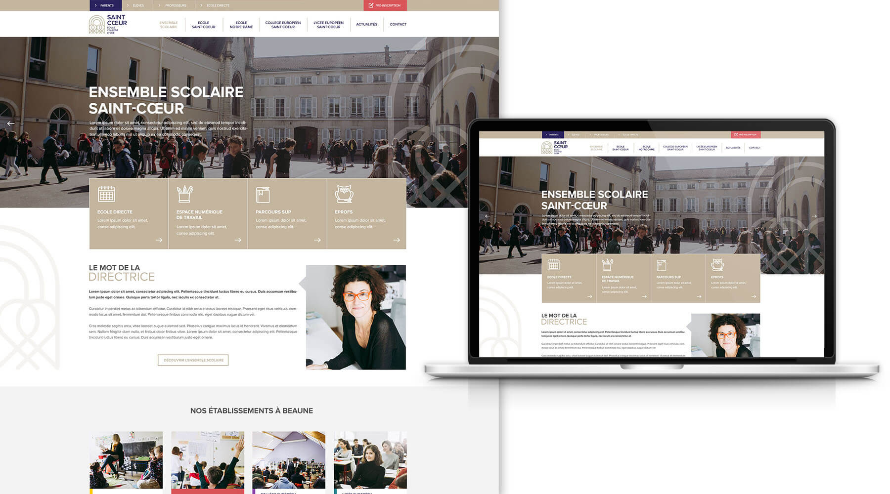 responsive mobile-first site web sur mesure wordpress webdesigner infographiste freelance bordeaux
