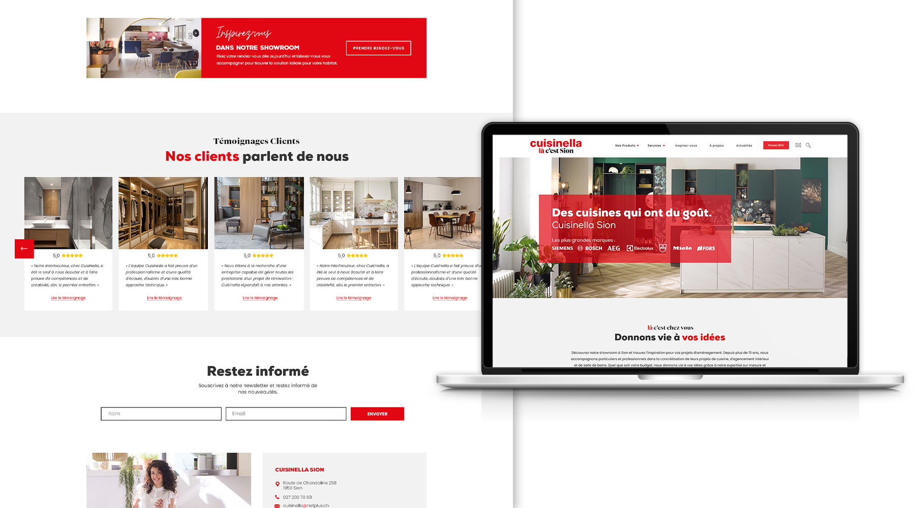 création de site web Webdesigner indépendant freelance Graphiste Inforgraphiste Bordeaux creation sur mesure