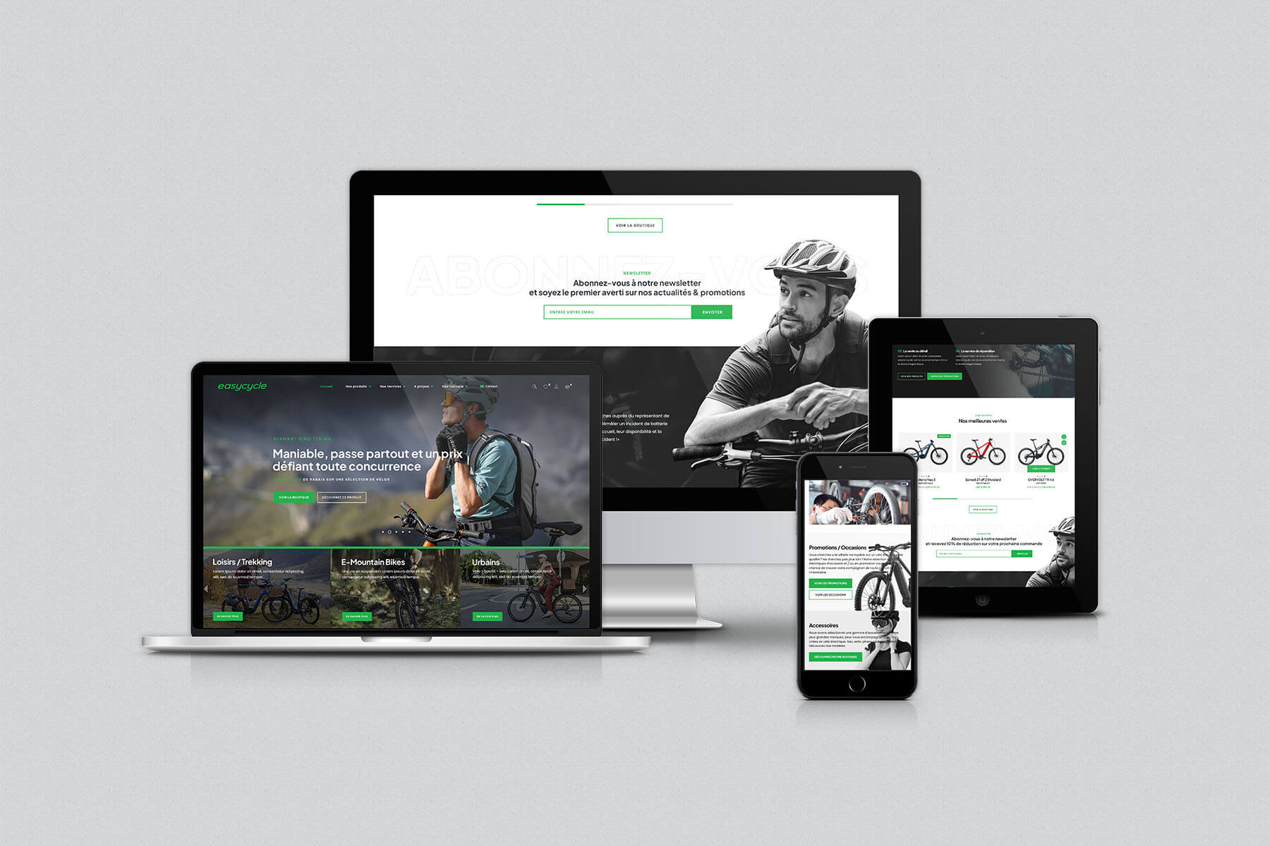 création de site web ecommerce produits vente Webdesigner indépendant freelance Bordeaux creation sur mesure