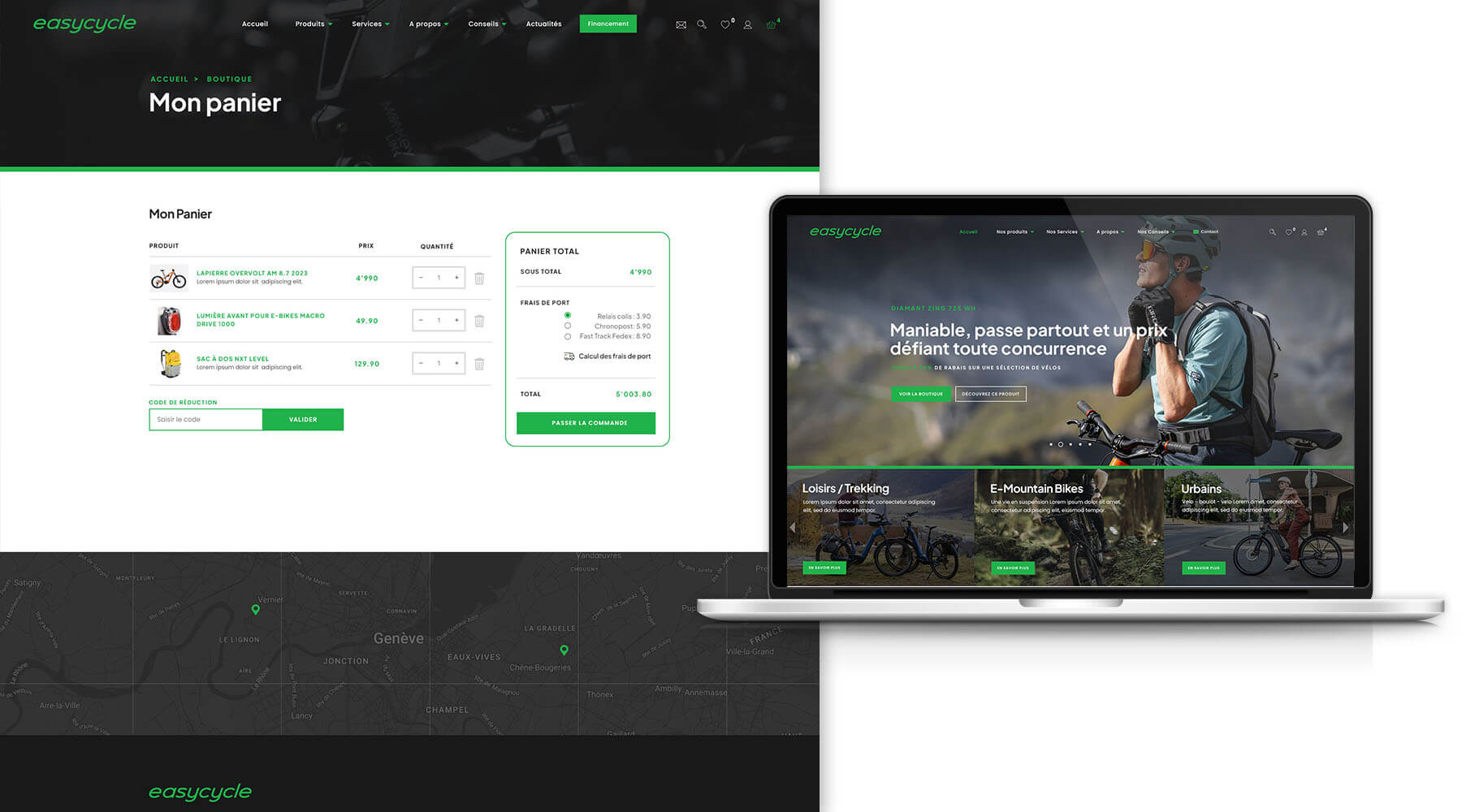création de site web ecommerce produits vente Webdesigner indépendant freelance Bordeaux creation sur mesure