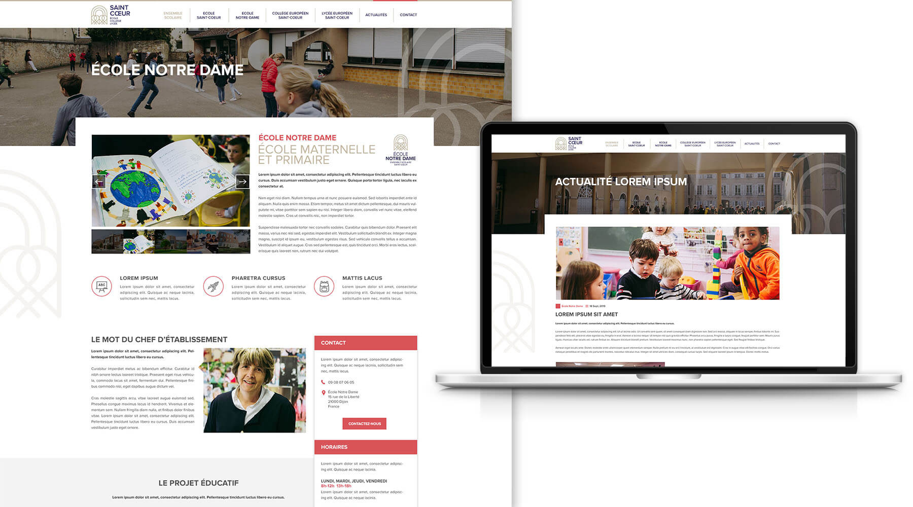 responsive mobile-first site web sur mesure wordpress webdesigner infographiste freelance bordeaux