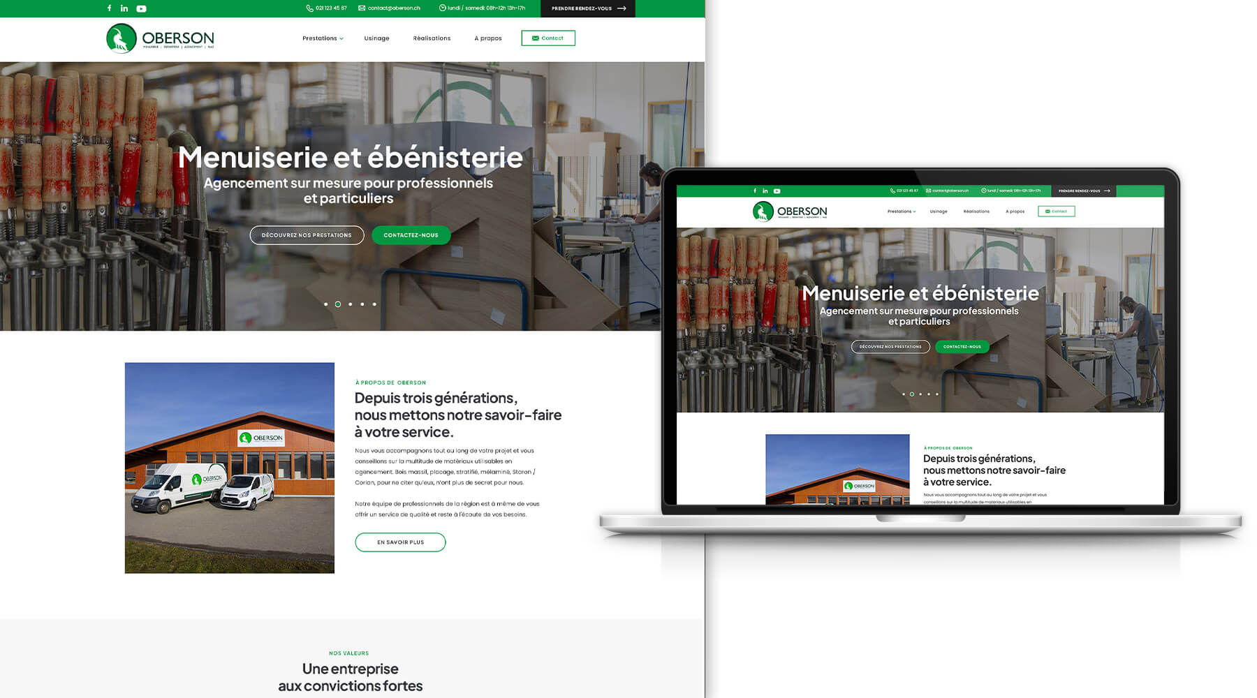 creation site web sur mesure wordpress webdesigner infographiste freelance bordeaux