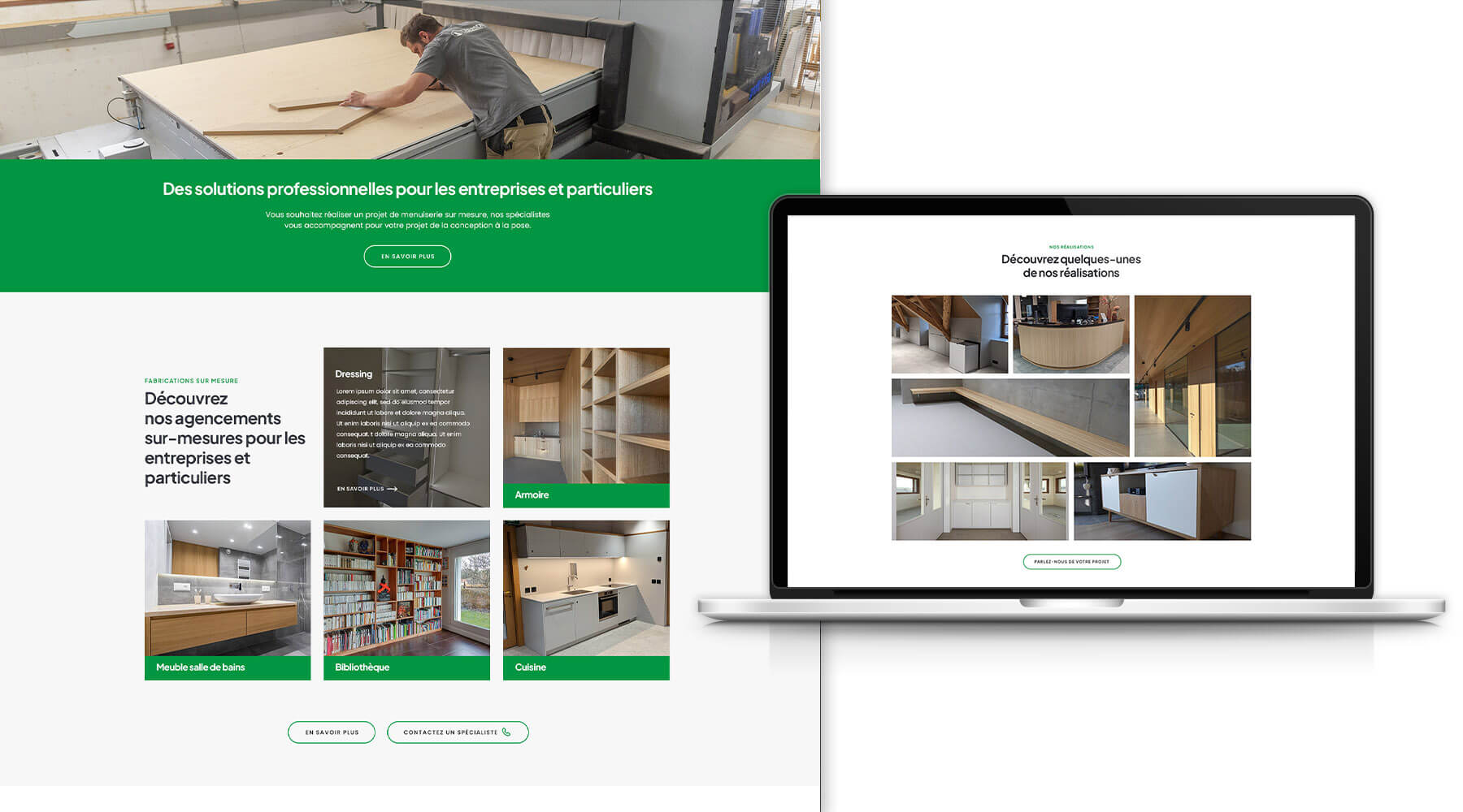 creation site web sur mesure wordpress webdesigner infographiste freelance bordeaux