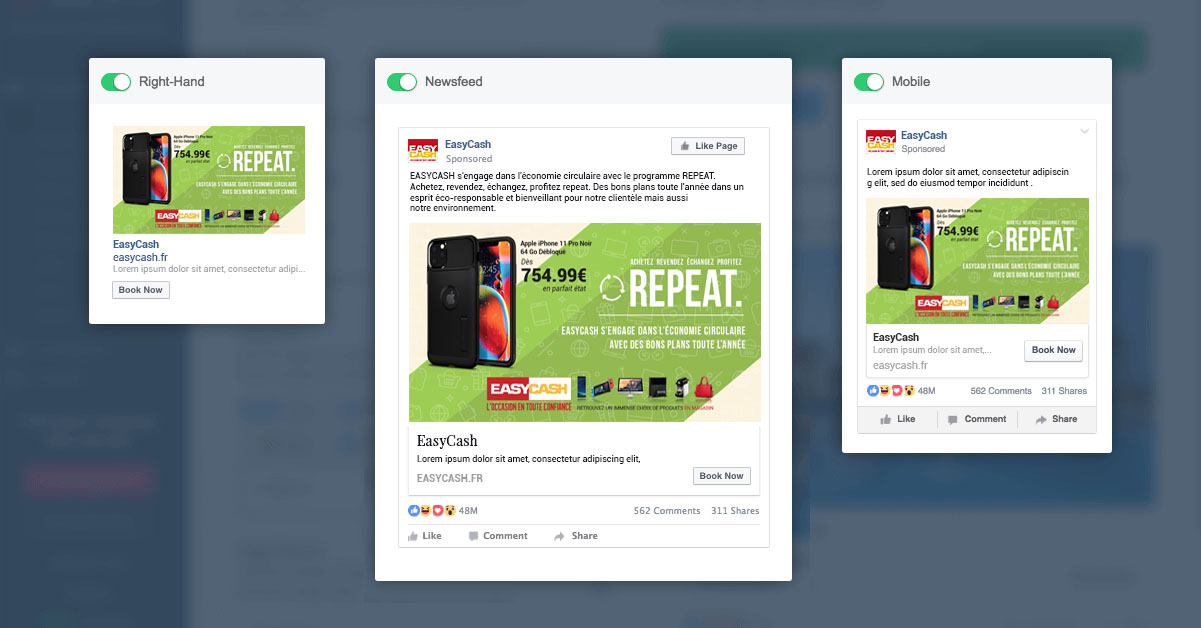 Création graphique pour enseigne nationale – communication visuelle entreprise – infographiste Bordeaux freelance